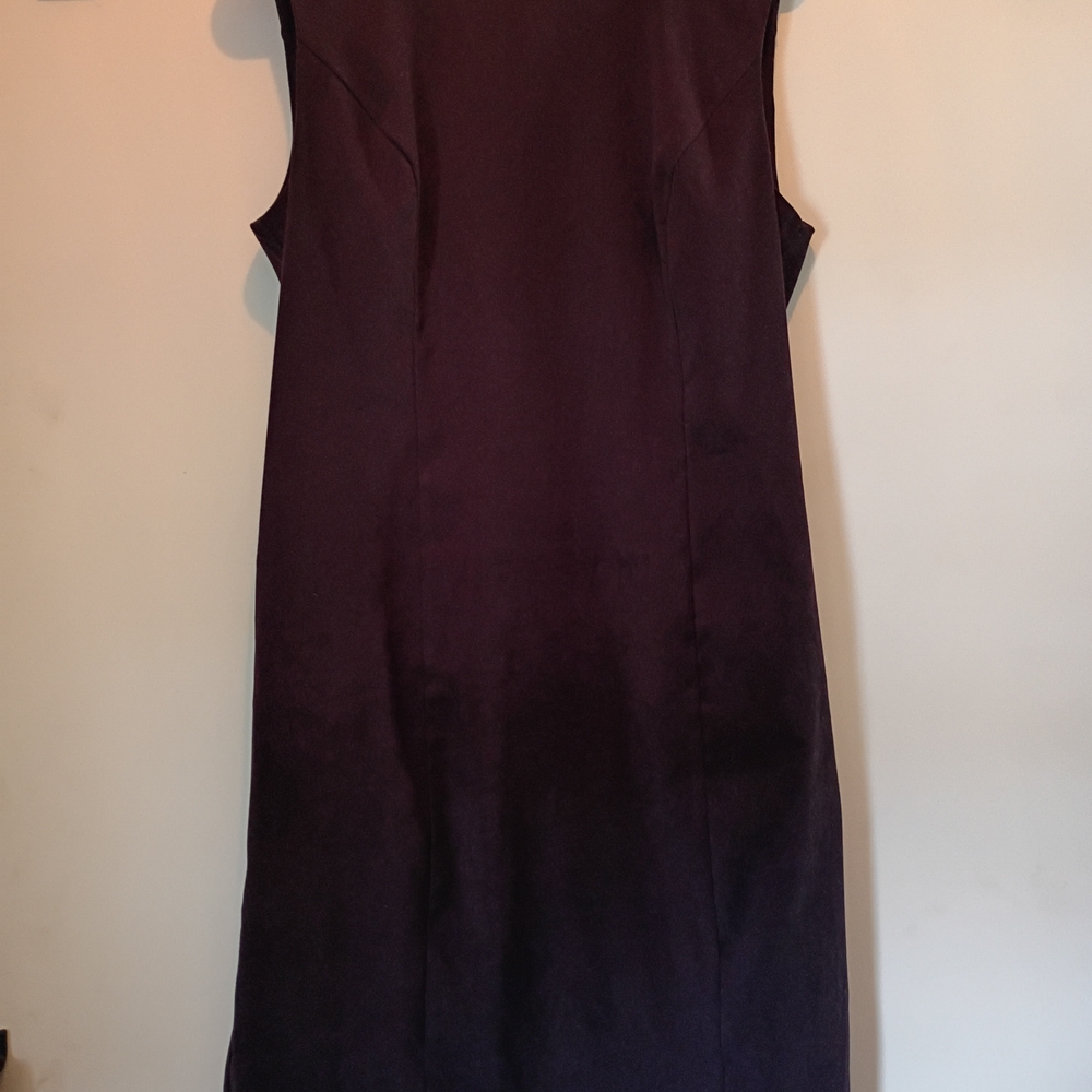 Sag Harbor Deep Purple Midi Dress - Picture 4 of 10